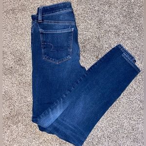 American Eagle jeans! Size, two.  Length, regular.